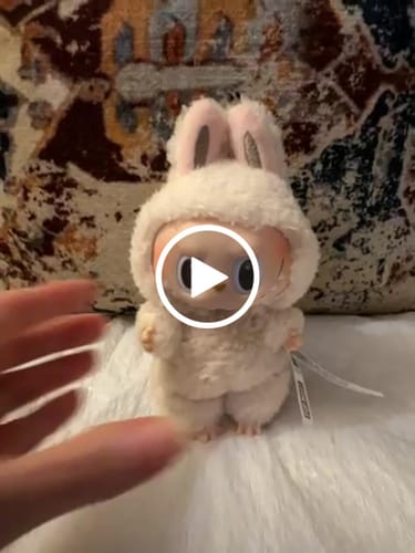 Customer video review of Labubu The Monsters Exciting Macaron Series Plush Pendant Blind Box