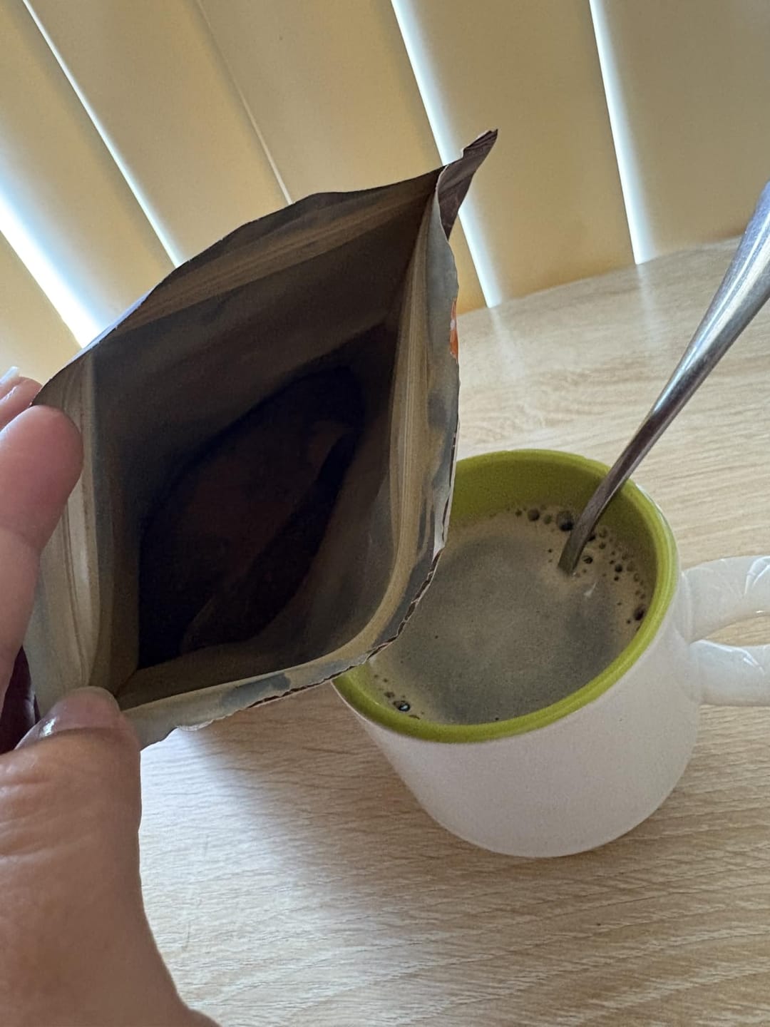 Customer photo review of 12 Mushrooms Focus Coffee - 40 Servings