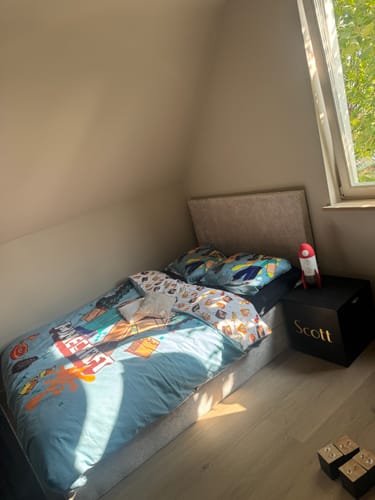 Customer photo review of Boxspring Teddy Look