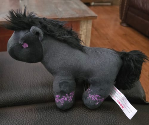 Customer photo review of Horse Valley - Nightmare Plushie