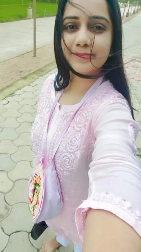 Customer photo review of Hoor Pastel Pink Pure Chiffon Kurta