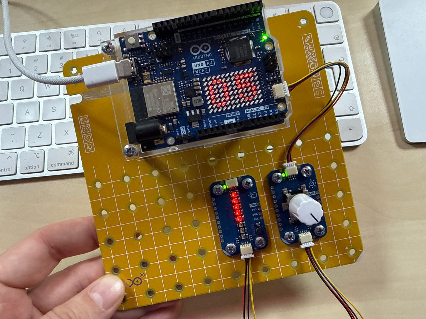Customer photo review of Arduino Plug and Make Kit