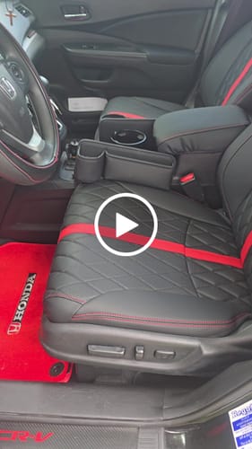 Customer video review of Premium Custom-Fit Seat Covers