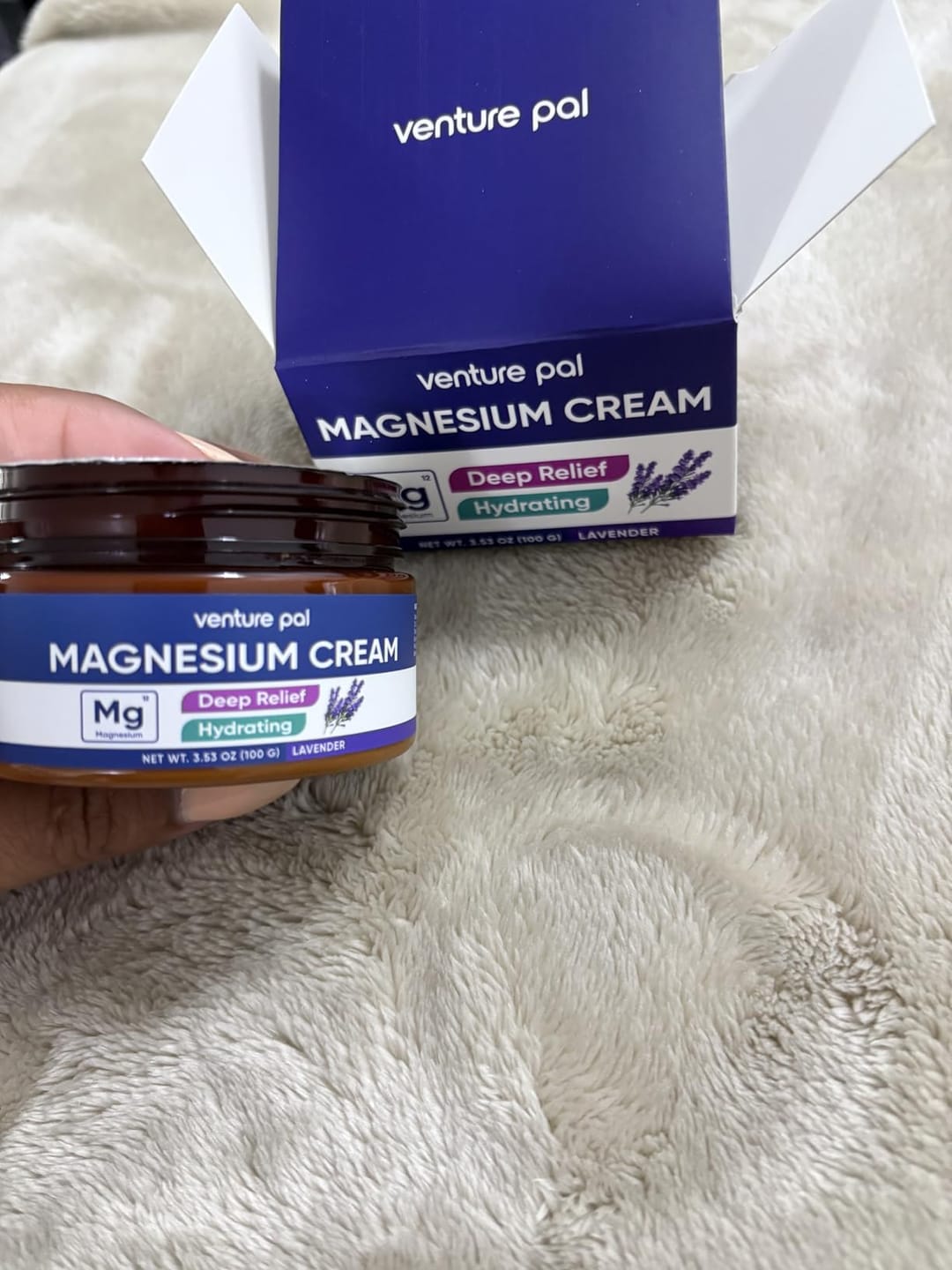 Customer photo review of Topical Magnesium Cream