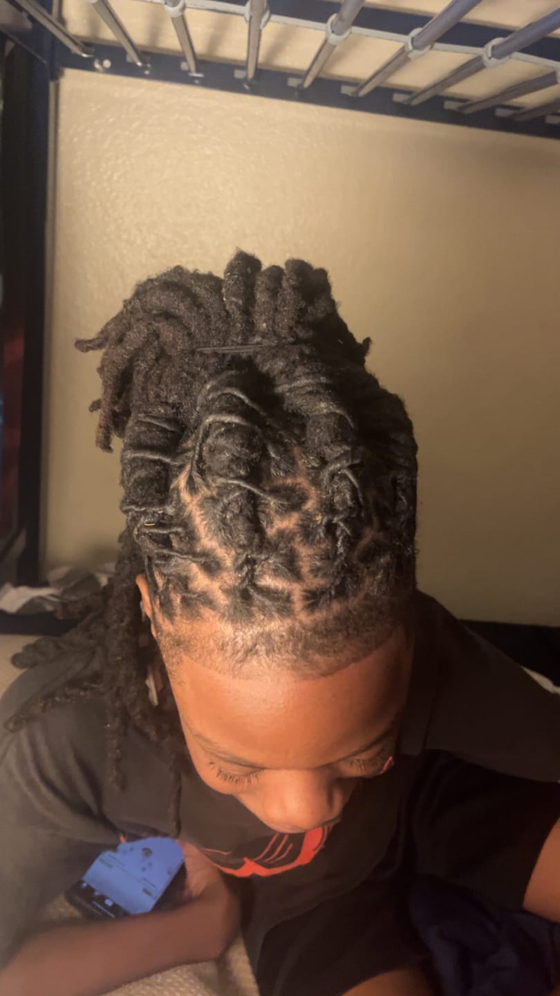 Customer photo review of J+J | Natural Hair Growth Oil | Lavender