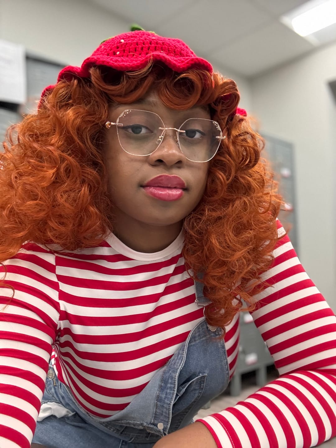 Customer photo review of Glitter Eyeglasses