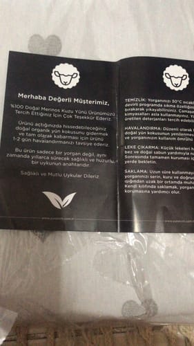 Customer photo review of Yün Çocuk Uyku Seti | Çocuk Yastık - Çocuk Ped - Çocuk Yorgan