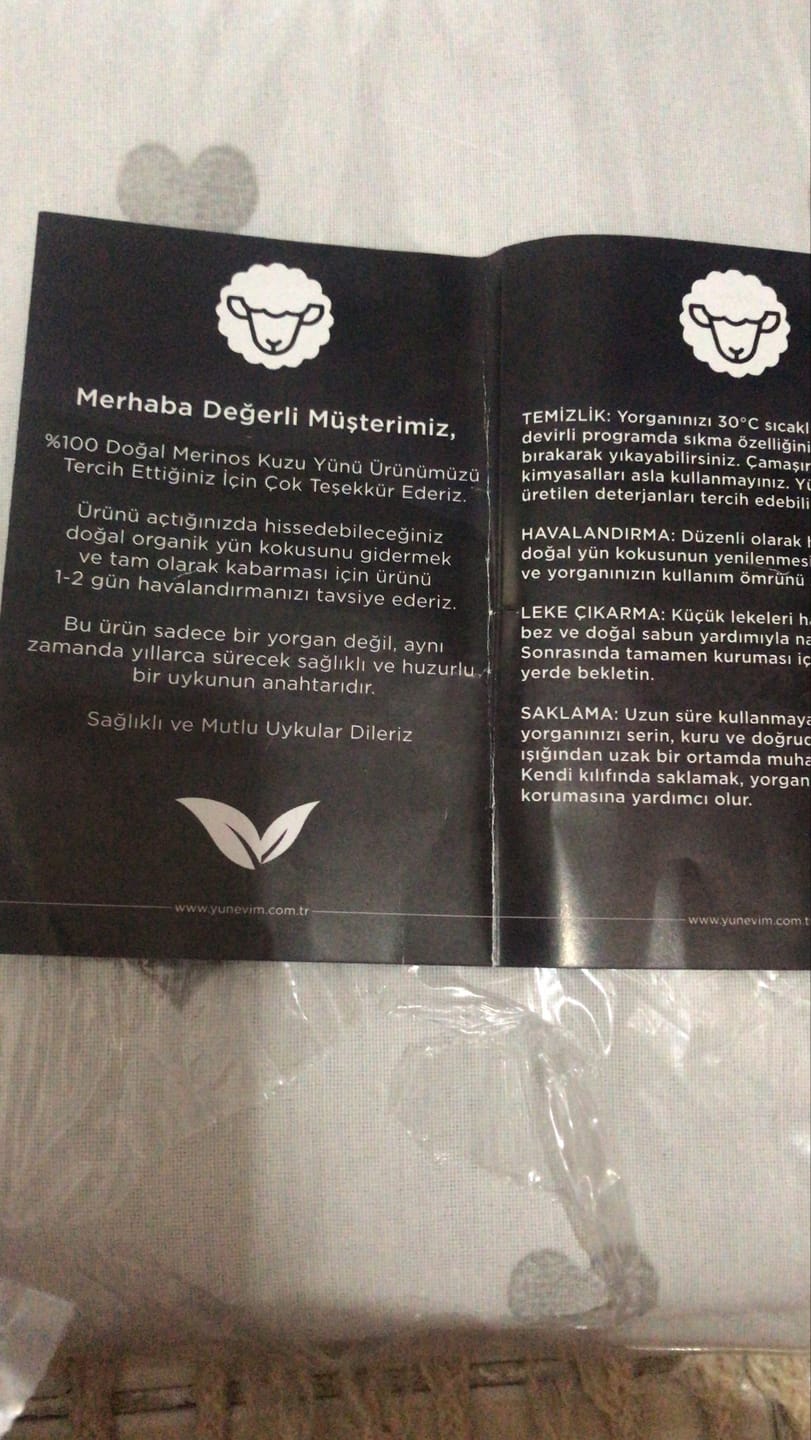 Customer photo review of Yün Çocuk Uyku Seti | Çocuk Yastık - Çocuk Ped - Çocuk Yorgan