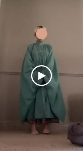 Customer video review of Tian Shui 天水 Sky Water Late Ming Duijin Changshan Parallel Panel Shirt