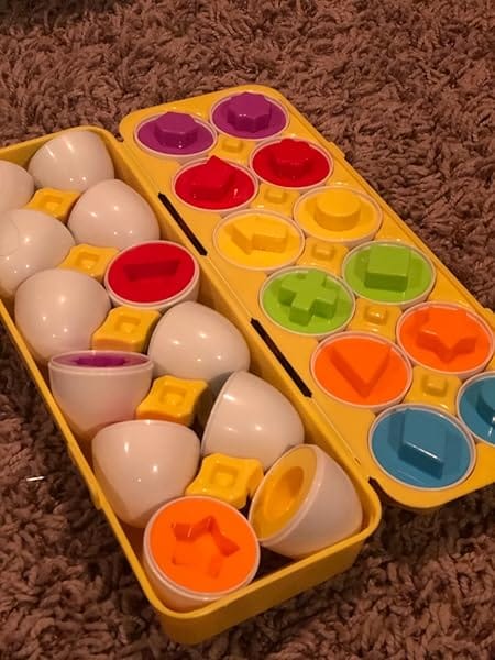 Customer photo review of Kiddio™️ Geometriska ägg
