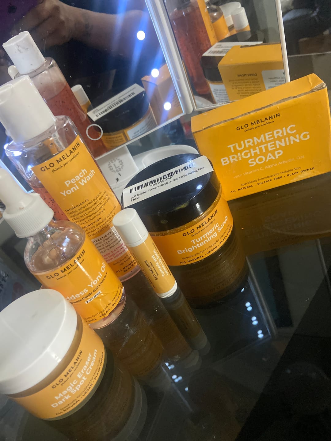 Customer photo review of Body Brightening Bundle