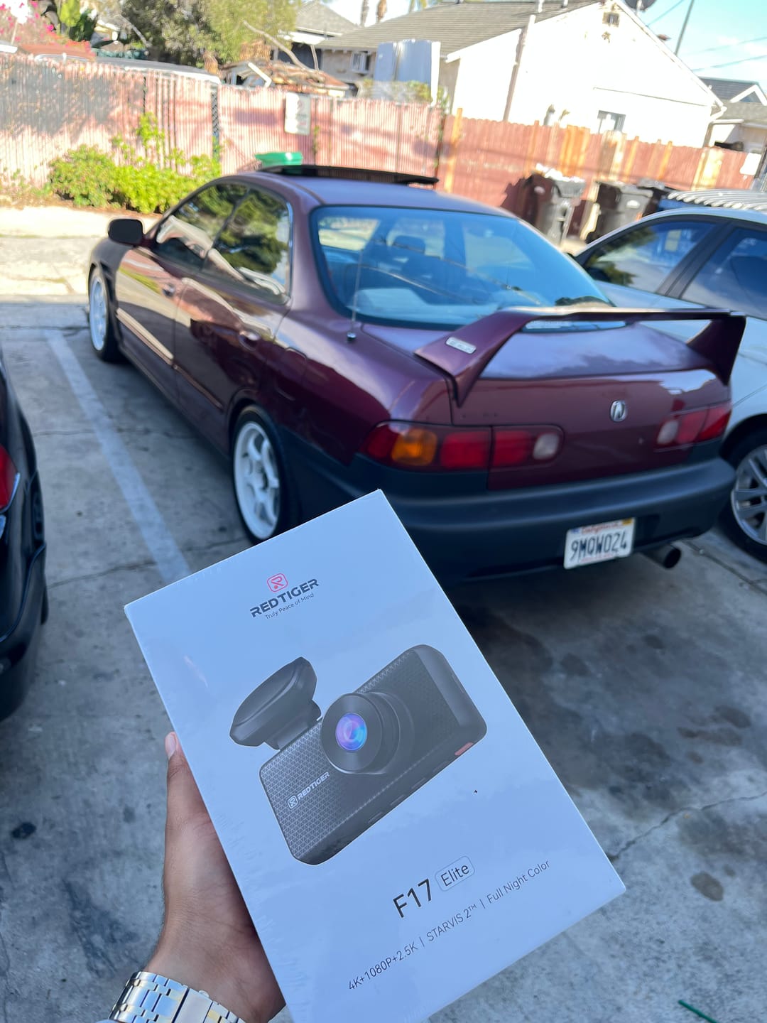 Customer photo review of REDTIGER F17 Elite 4K 3 Channel Dash Cam Sony STARVIS 2 Dual HDR WIFI 6 Full Night Color