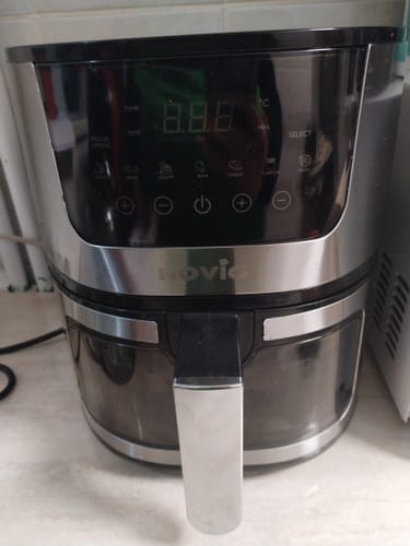 Customer photo review of Air Fryer Novio Grill & Fry