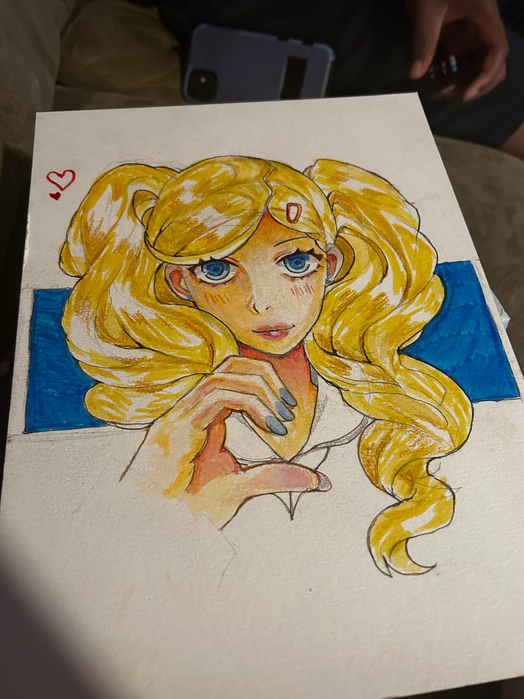 Customer photo review of Ohuhu Maui 160 Colors Dual Tips Water Based Art Markers, Brush & Fineliner