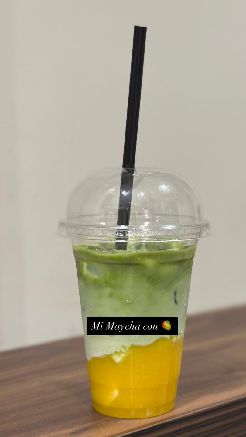 Customer photo review of Té Matcha Premium Mango