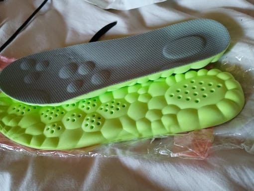 Customer photo review of Cloggies Orthopädische Massage-Einlegesohlen