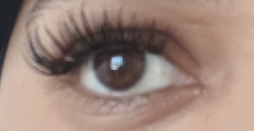 Customer photo review of Flora Lash Kit