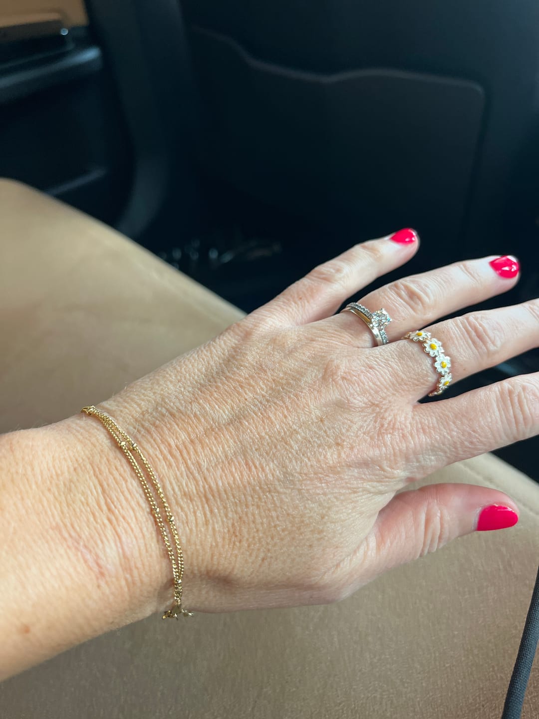 Customer photo review of Double Beaded Bracelet