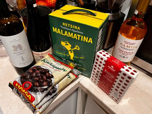 Customer photo review of Malamatina retsina - 3L