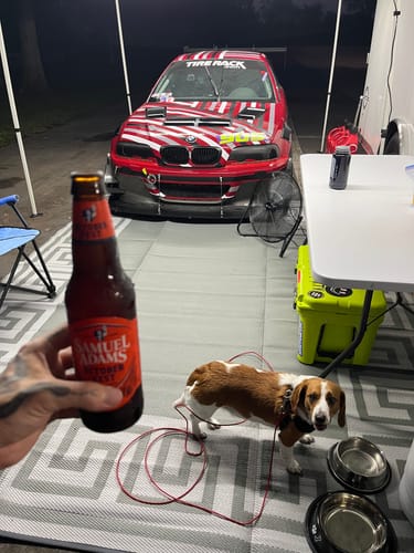 Customer photo review of Double Racing Canopy Pit Light Set - 20,000 Lumens