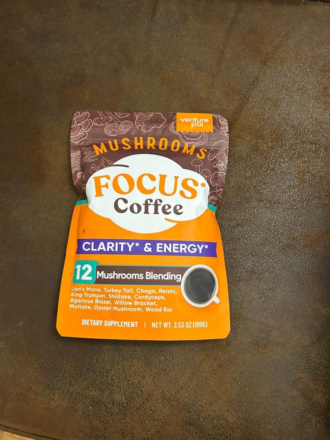 Customer photo review of 12 Mushrooms Focus Coffee - 40 Servings