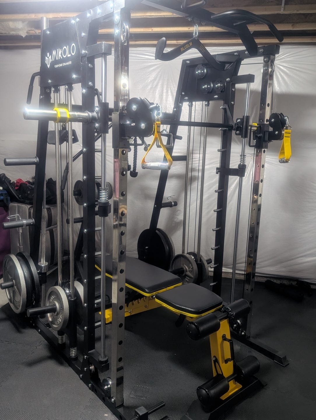 Customer photo review of M4-2.0 Ultra All-In-One Smith Machine Functional Trainer (UPGRADED)