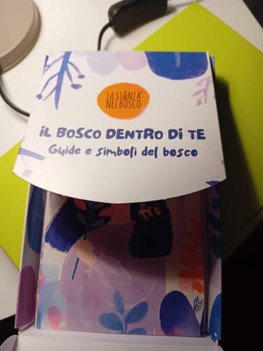 Recensione con foto di un cliente su Il Bosco Dentro di te - set cartoline