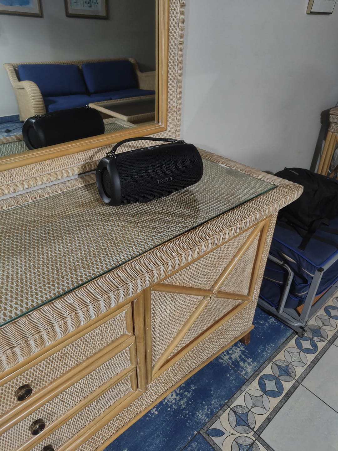 Customer photo review of TRIBIT StormBox Lava Portable Bluetooth Speaker
