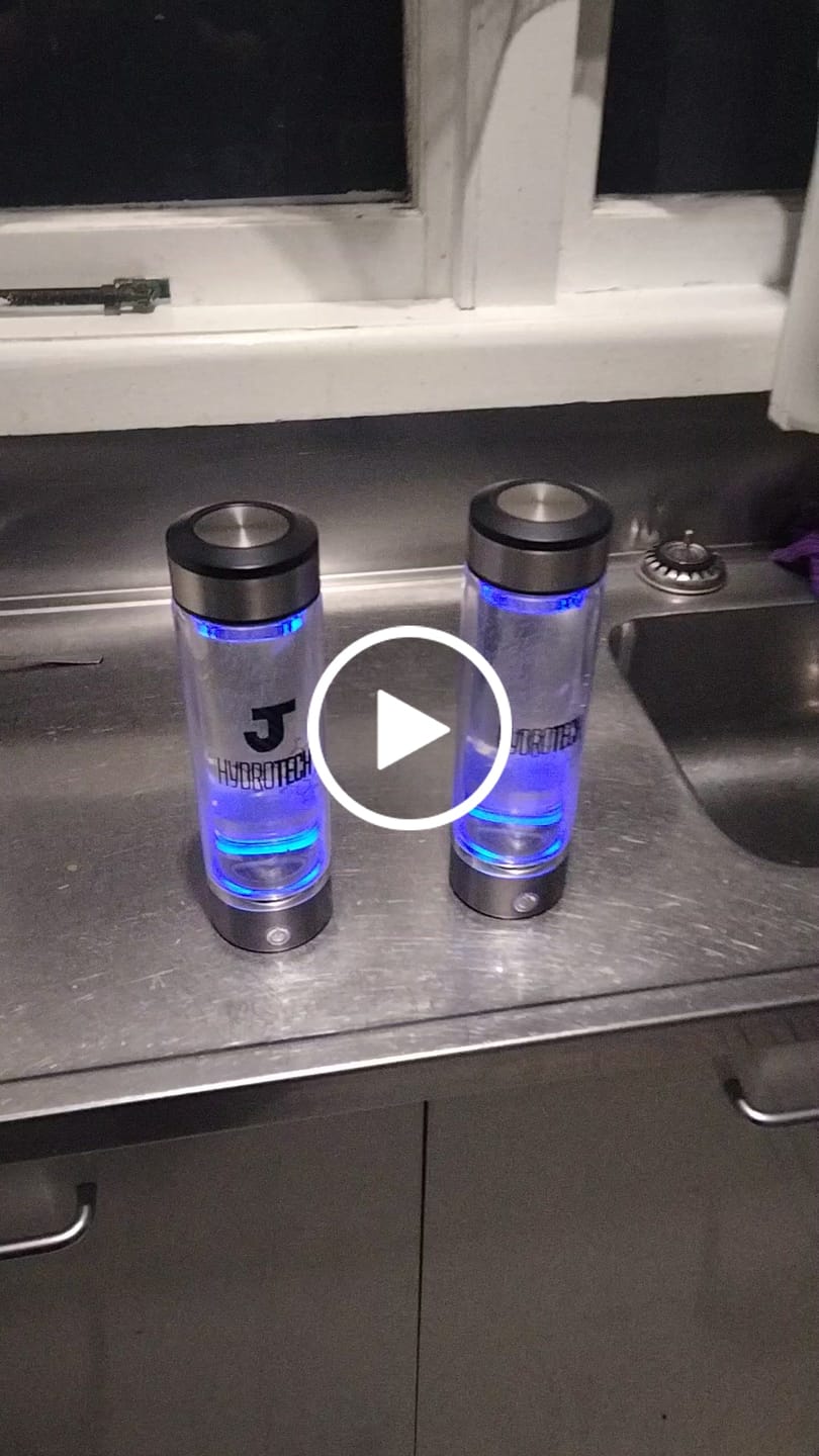 Customer video review of Hydrogen Water Bottle