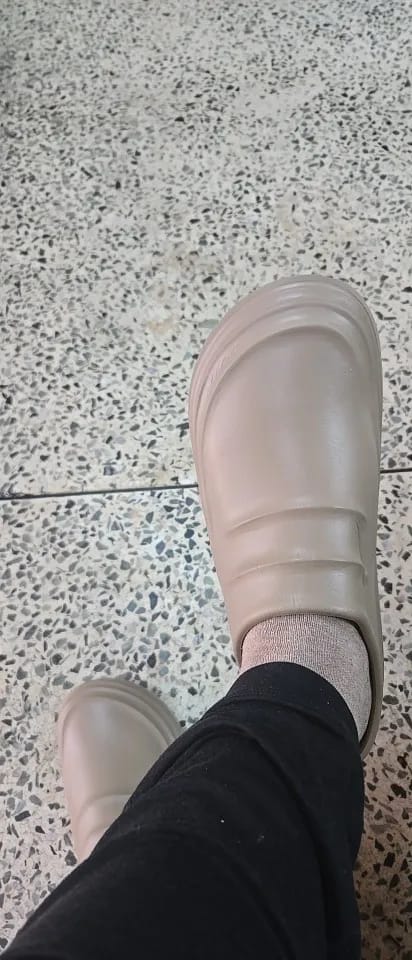 Customer photo review of Cloggies Klassisch Flauschig – Gesunde und rutschfeste Komfort-Clogs