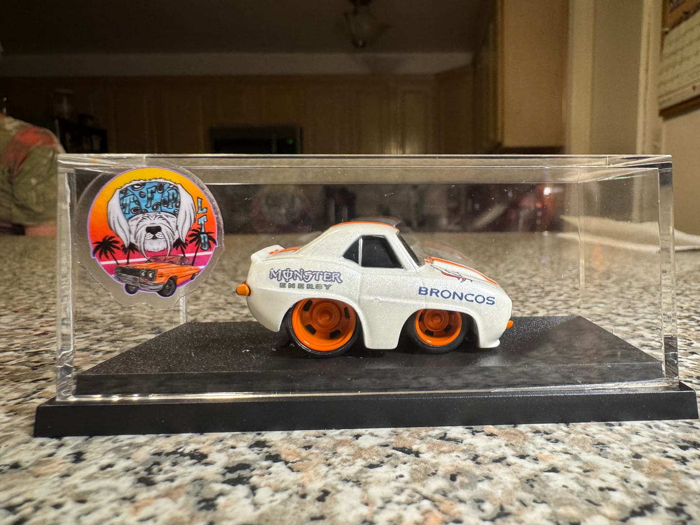 Customer photo review of Clear Stickers