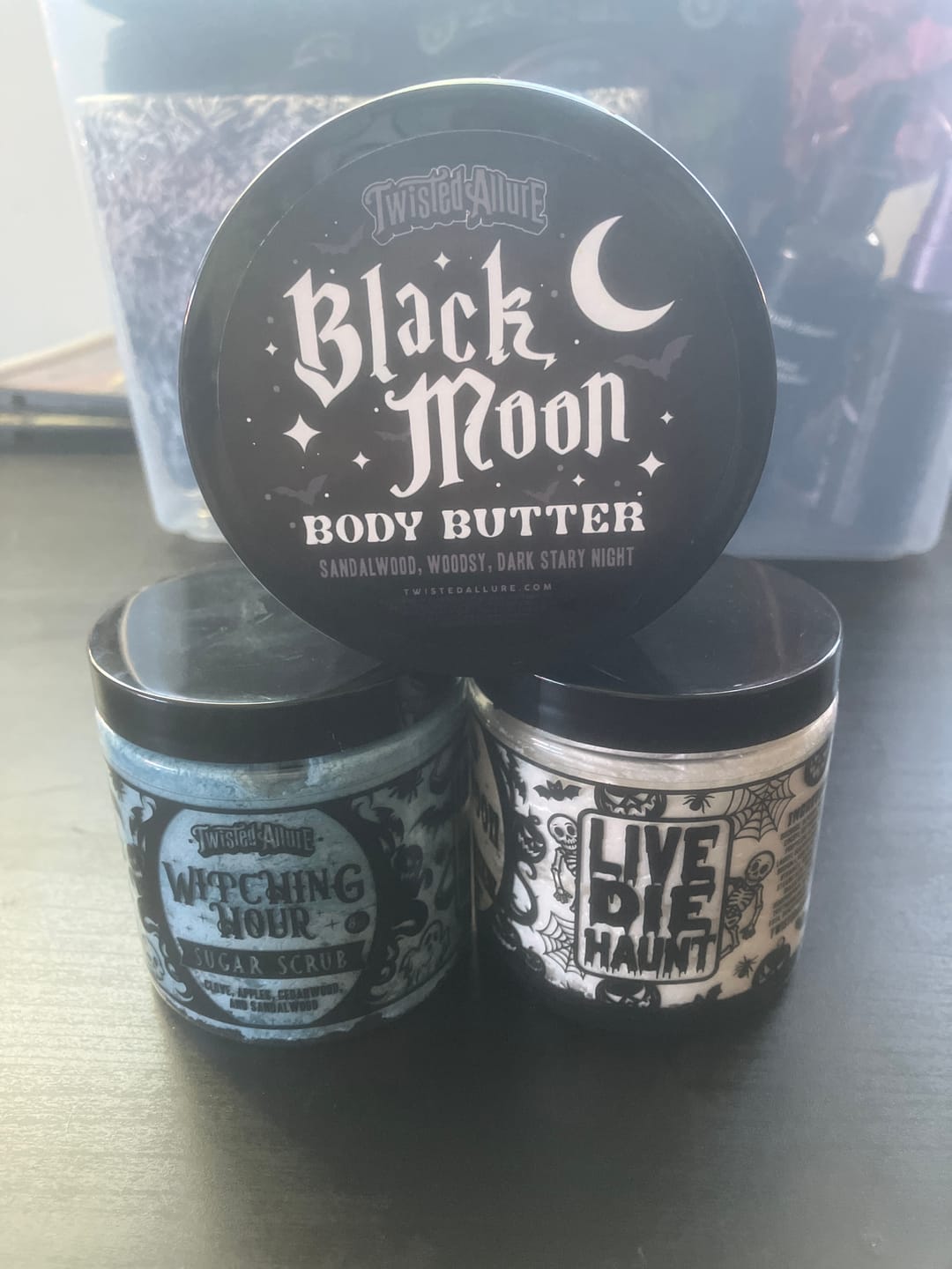 Customer photo review of The Witching Hour Sugar Scrub