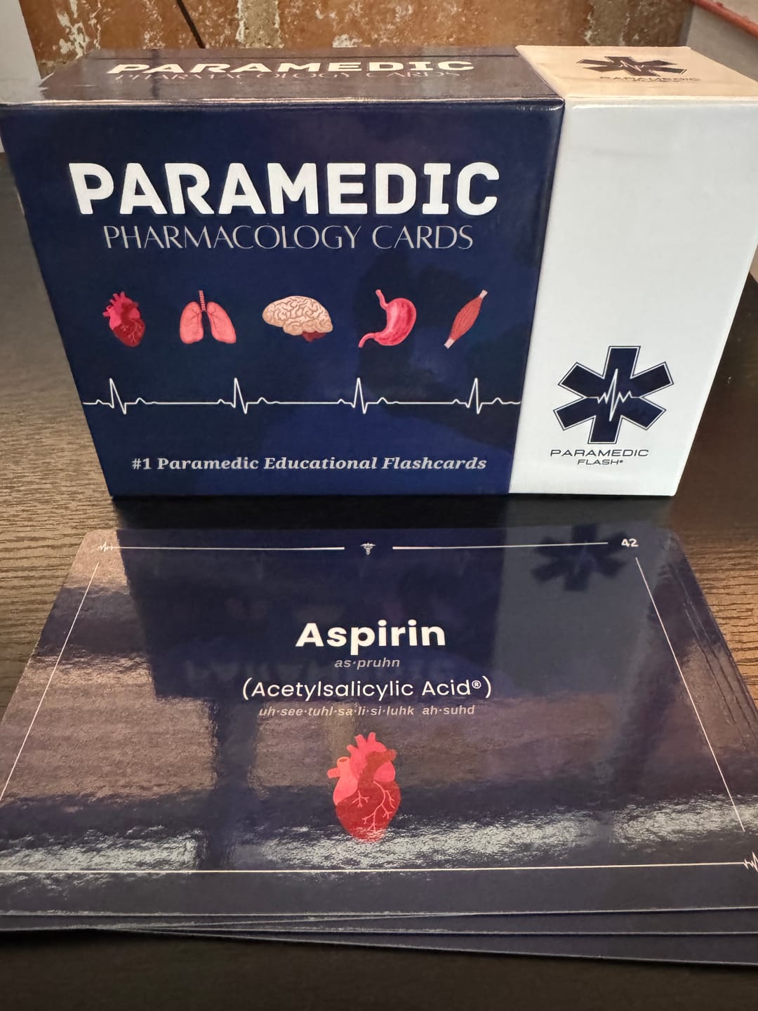 Customer photo review of EMT & Paramedic Pharmacology Cards