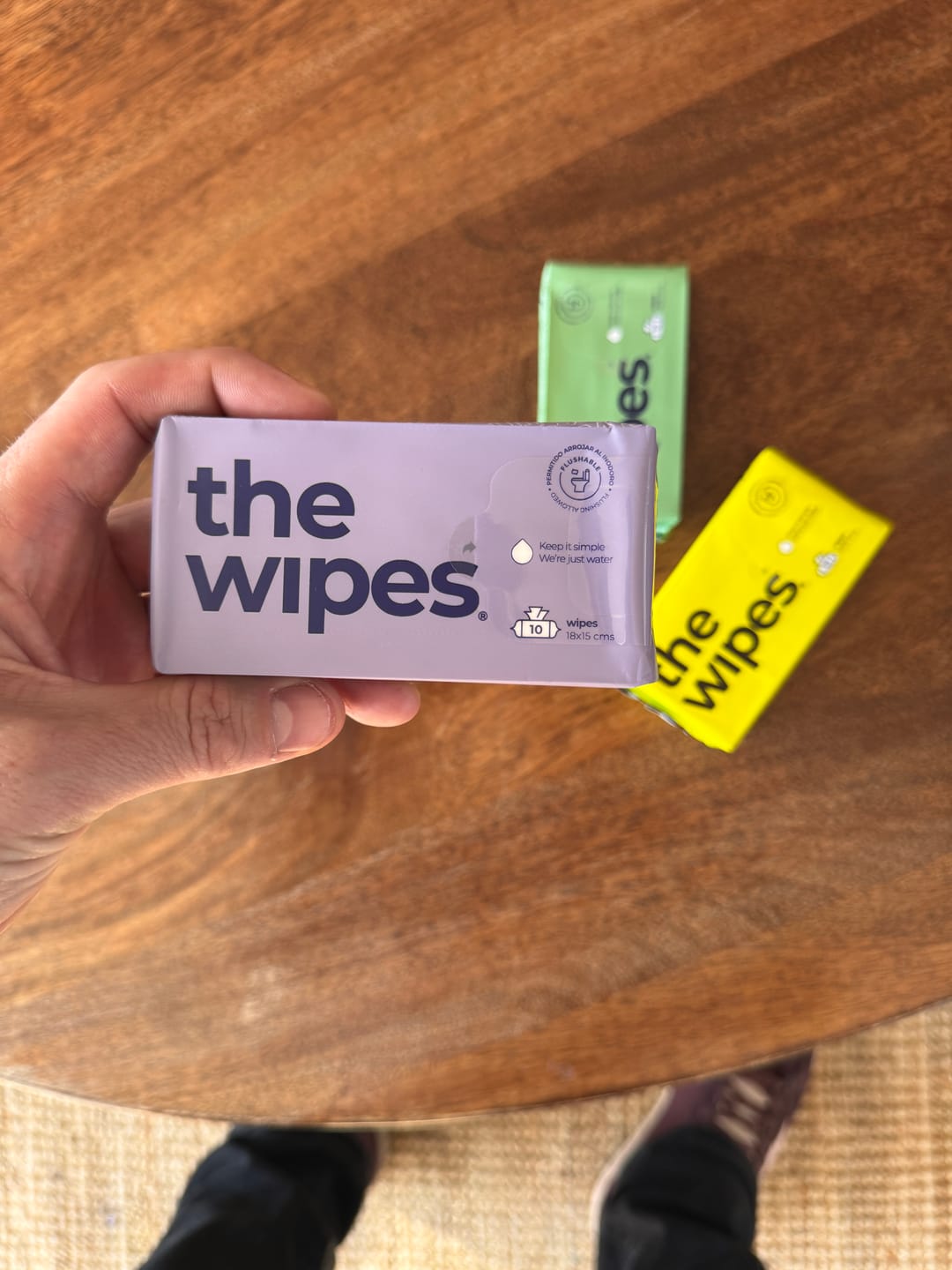 Customer photo review of packs — the wipes® pocket