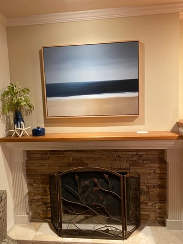 Customer photo review of Ocean Edge Canvas Art – Horizontal