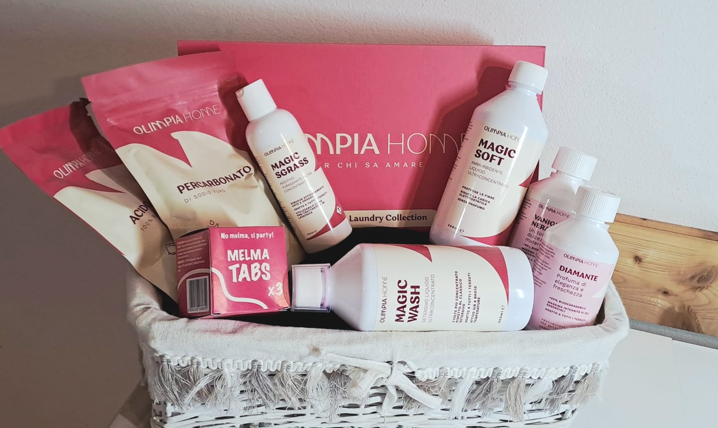 Customer photo review of Discovery Kit Laundry Collection – 14 Fragranze + Magic Wash & Soft
