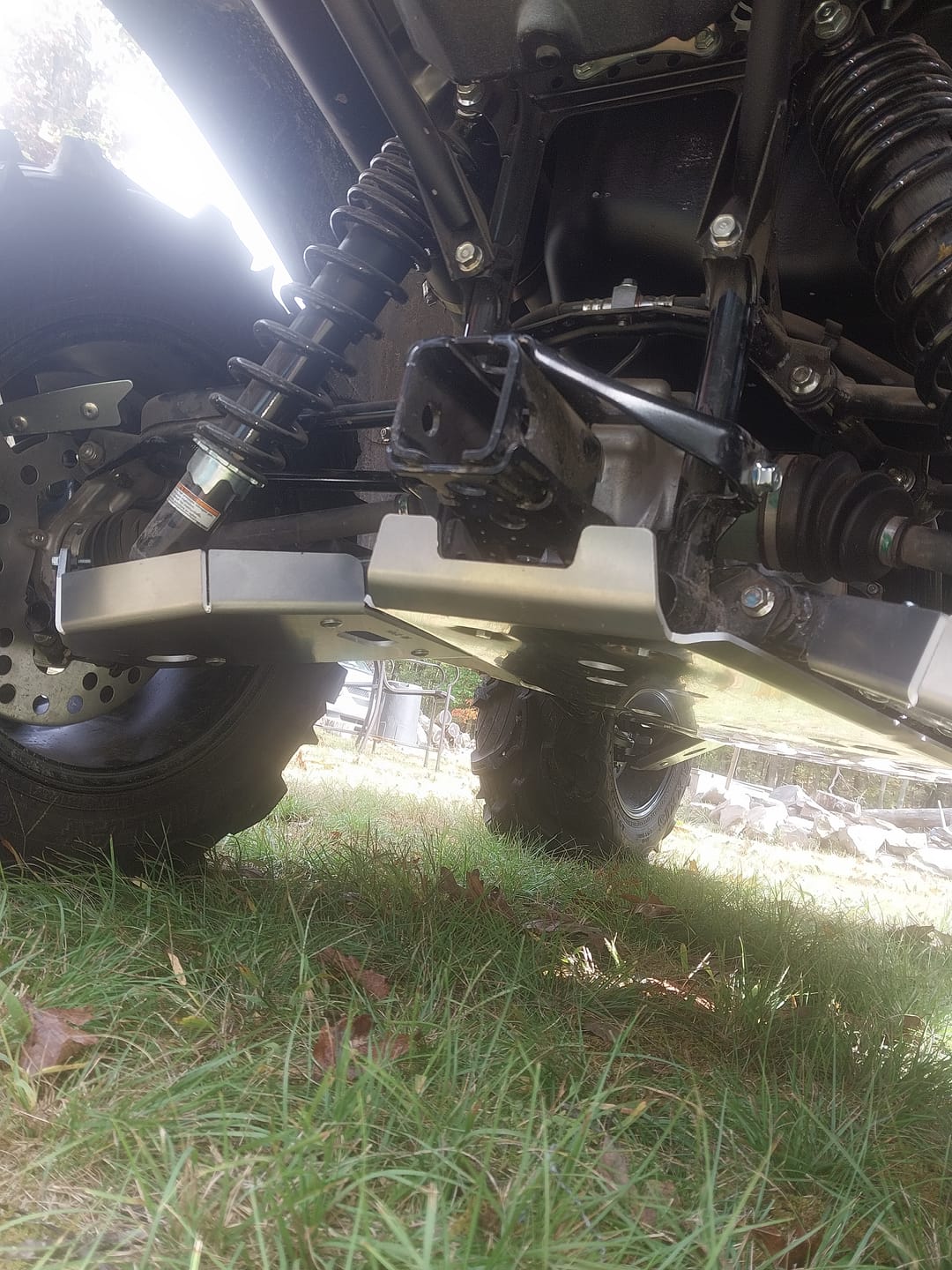 Customer photo review of Full Skid Plate Kit — Yamaha Grizzly 550/700 (2007+)