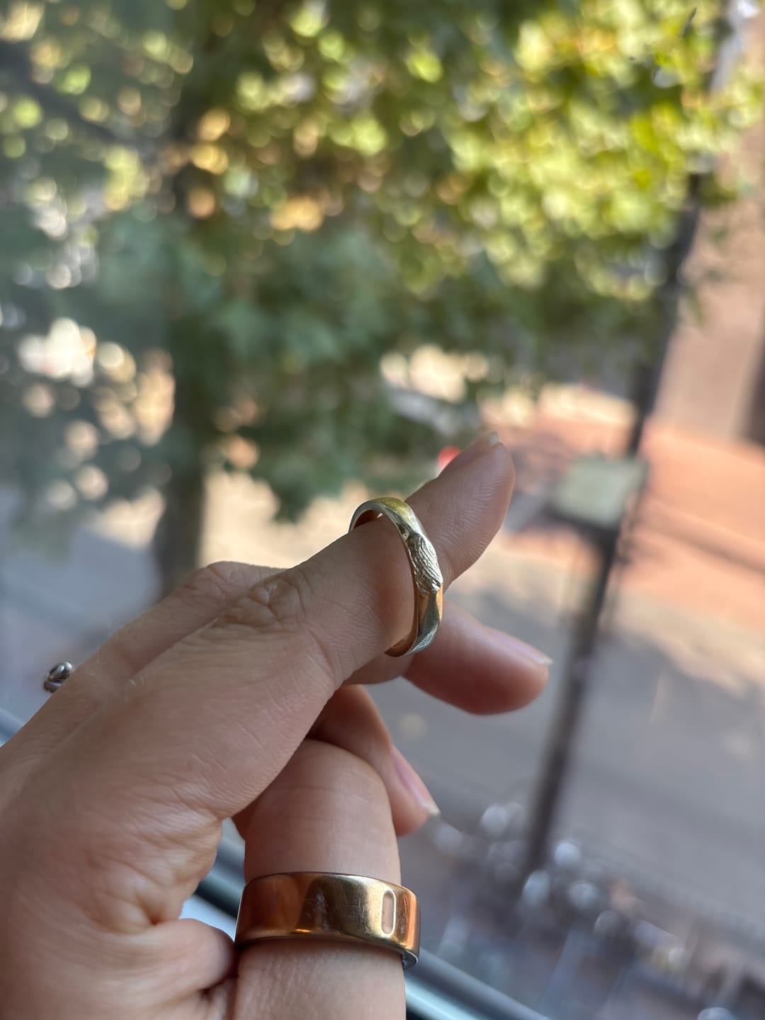 Customer photo review of Imprint kit - Band ring PETS/FINGERPRINT