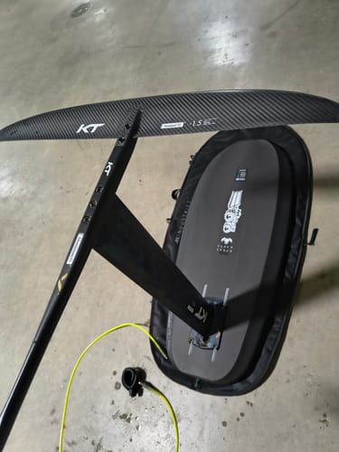 Customer photo review of KT Foiling Nomad Front and Back Wings