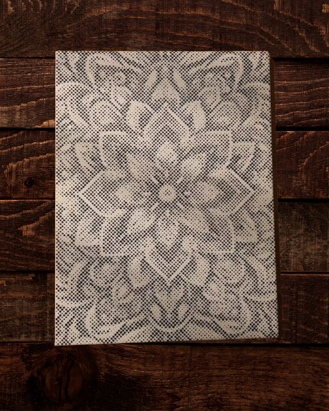 Customer photo review of Floral Mandala | Dot Painting Kit