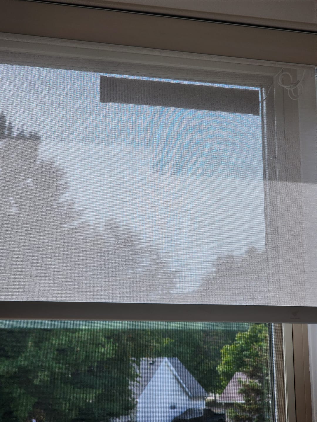 Customer photo review of Solar Panel for Indoor Shades