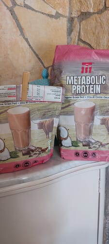 Customer photo review of Metabolic Protein - Collagene Grass fed - Gusto Cacao