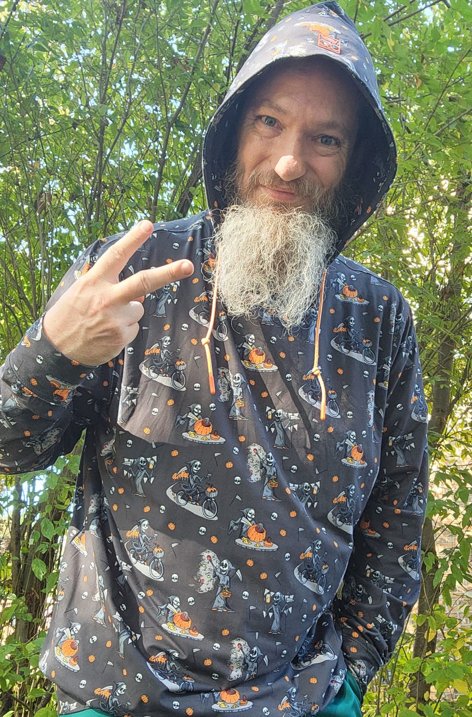Customer photo review of Reaper's Delight – Performance Hoodie