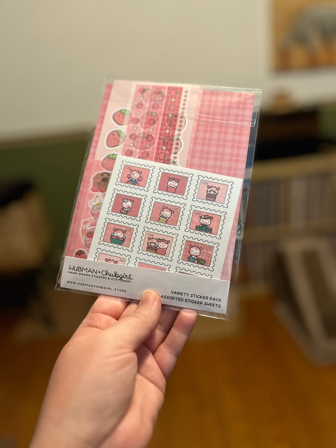 Customer photo review of Strawberry Harvest Variety Sticker Pack