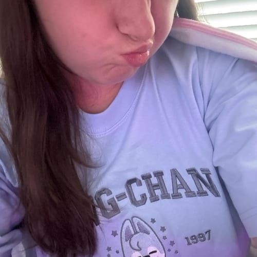 Customer photo review of WAVESTEEᵀᴹ Stray Kids Kpop Member Group Embroidere Sweatshirt, Hoodie