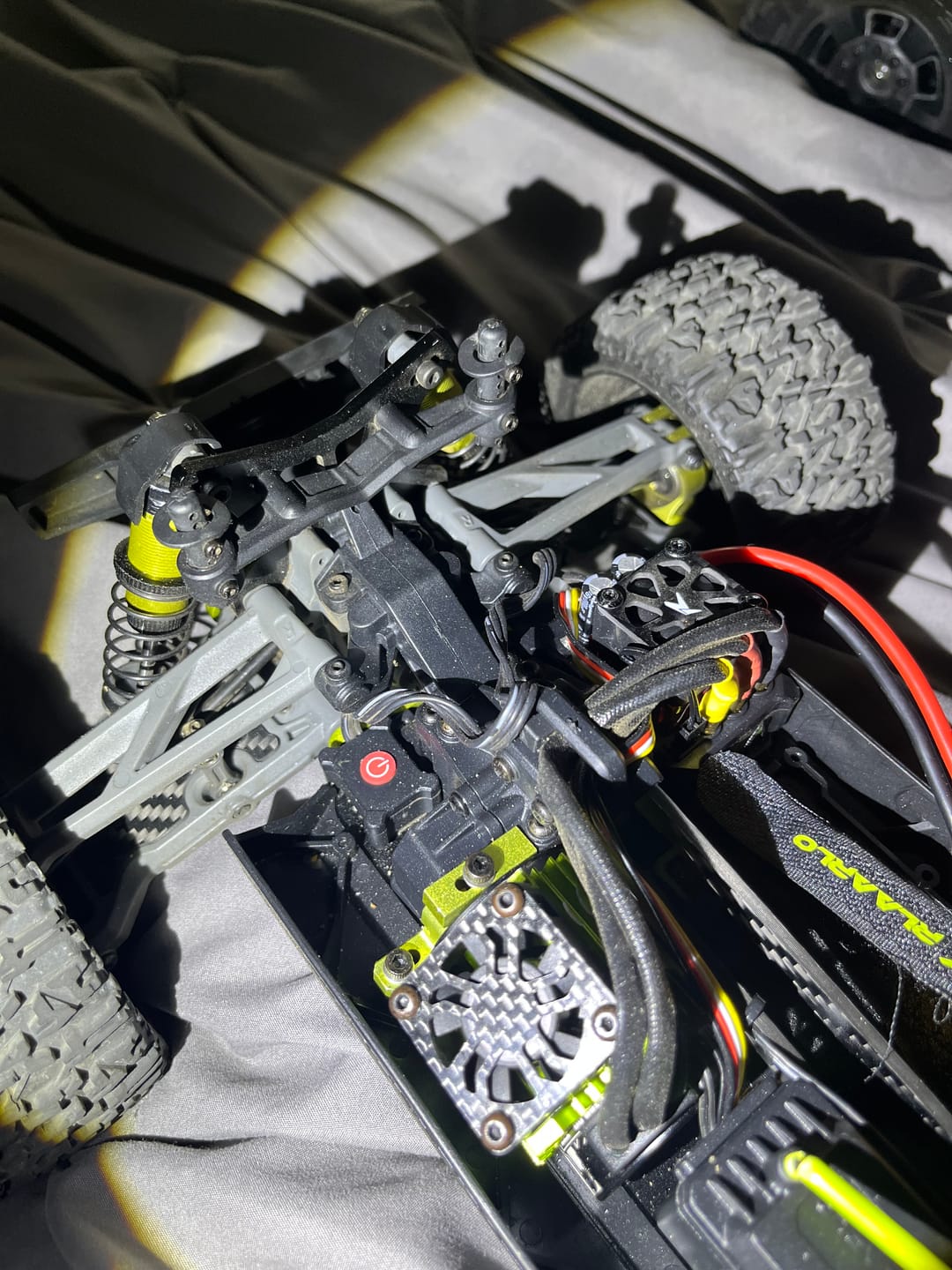 Customer photo review of Aluminum Rear Steering Hub For RZ001 and XTS-F10