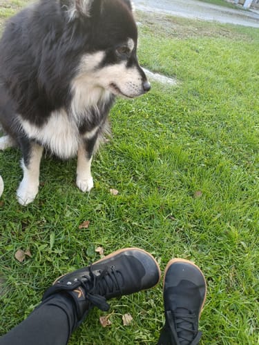 Customer photo review of Vaistoa Tuohi -paljasjalkaretkeilykengät