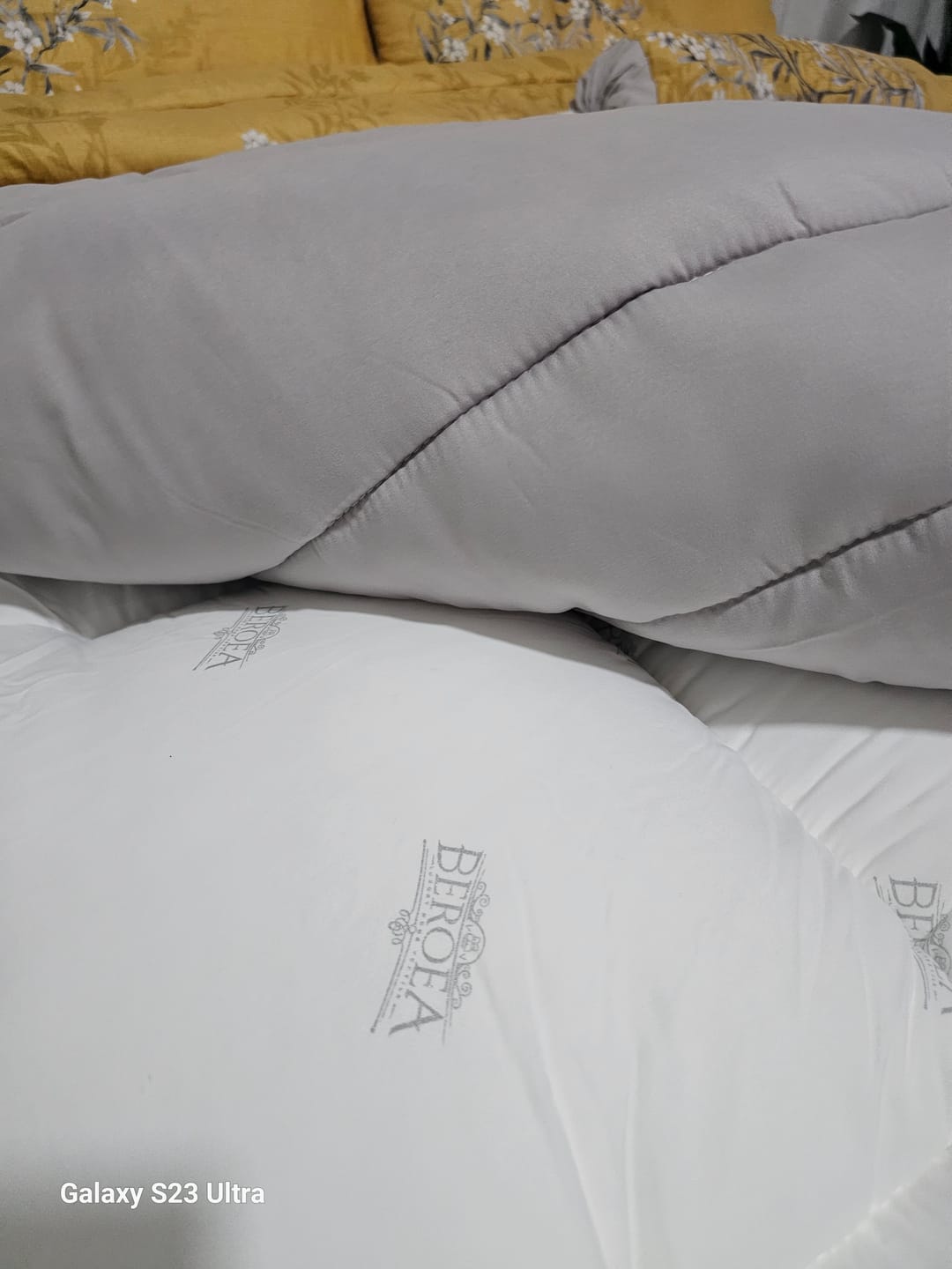 Customer photo review of Ultimate Comfort Luxury Beroea Mattress Topper 12 cm