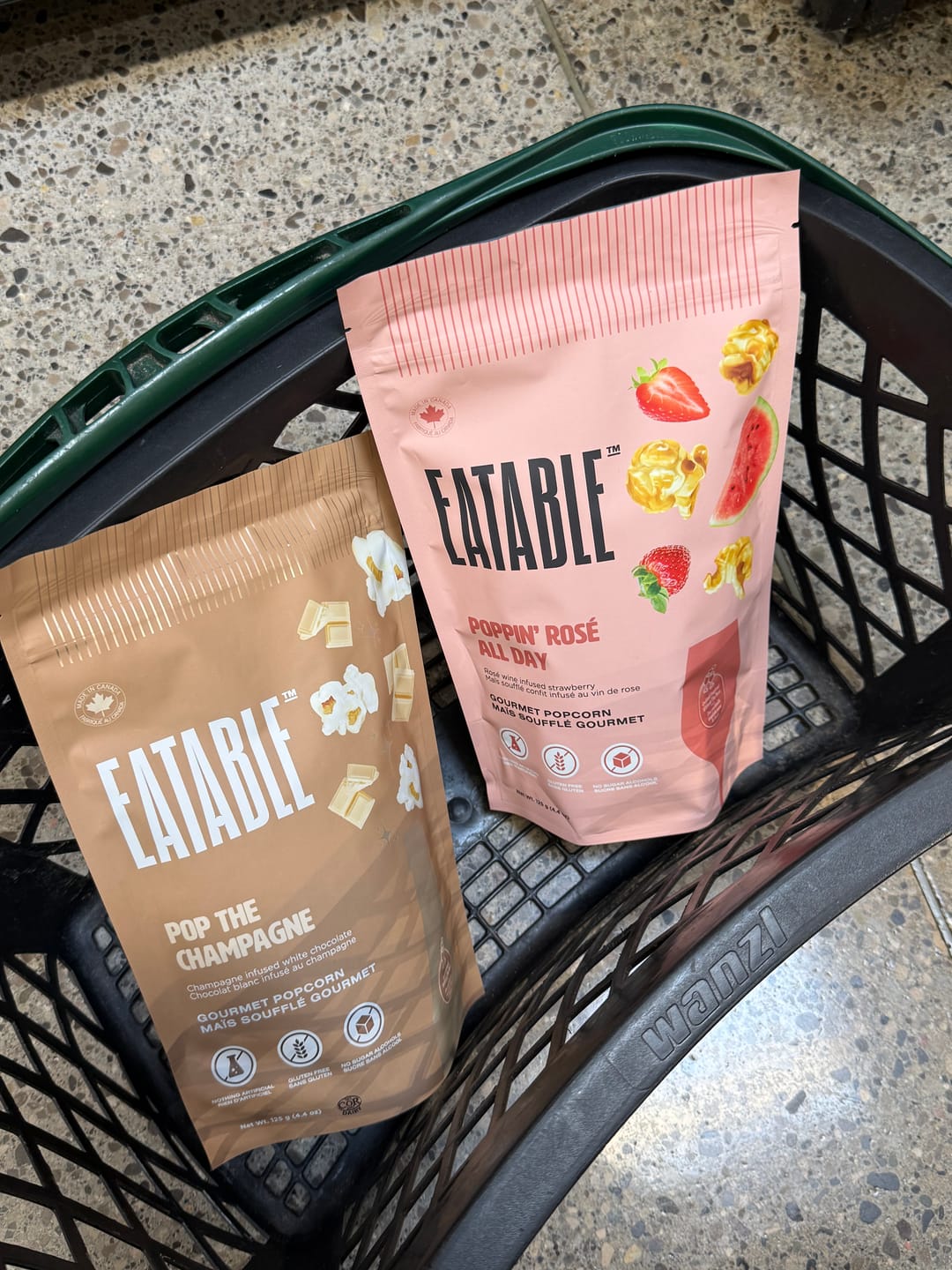 Customer photo review of Poppin' Rosé All Day (125g) - Wine Infused Caramel Popcorn