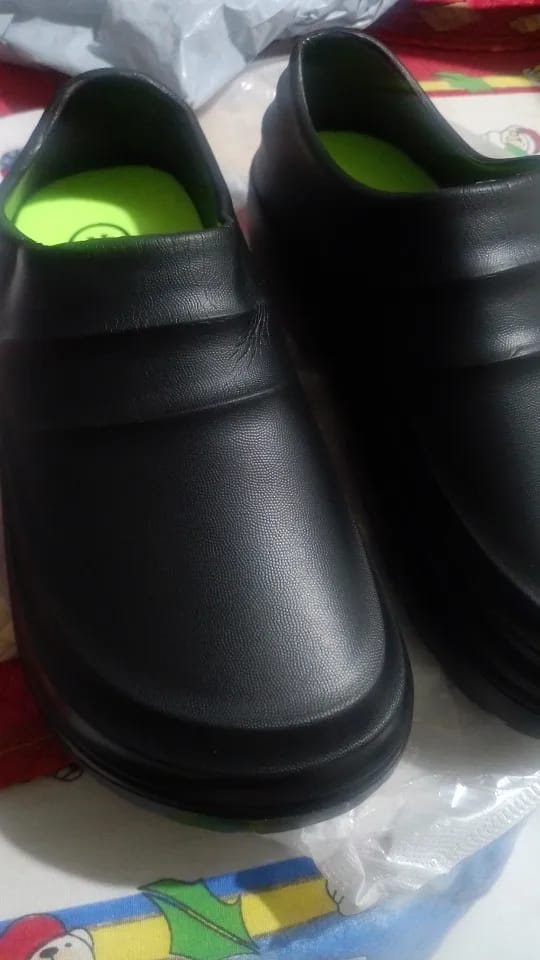 Customer photo review of Cloggies Klassisch Flauschig – Gesunde und rutschfeste Komfort-Clogs